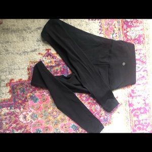Lululemon high rise wunder under tights